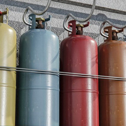 أنظمة الإطفاء بالغاز